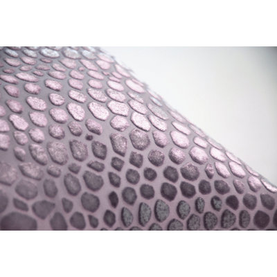 Snakeskin Square Velvet Pillow Cover & Insert