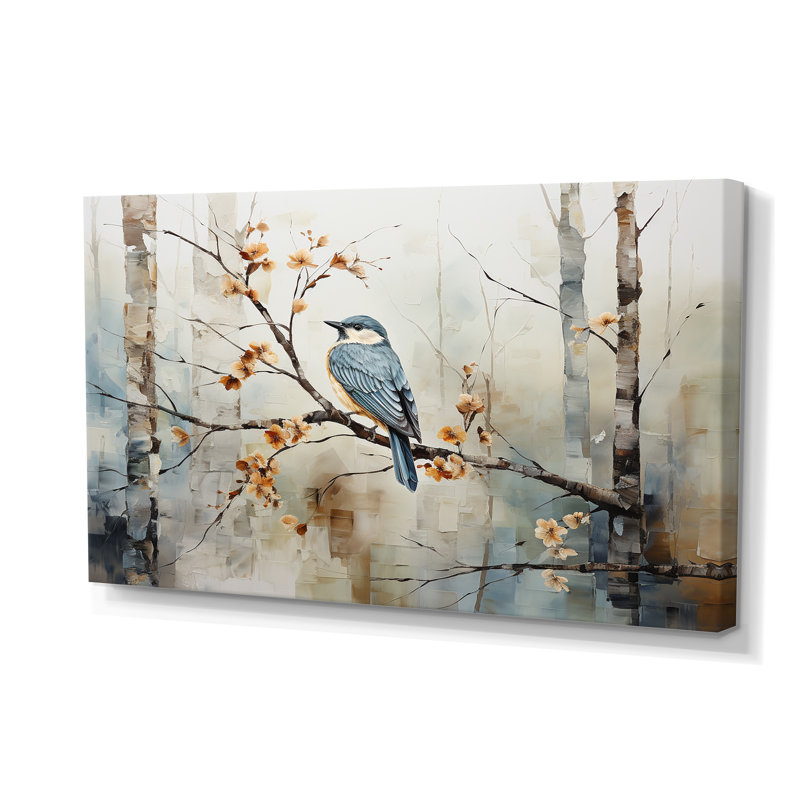 Birch Woods Ethereal Elegance III - Art mural bouleau