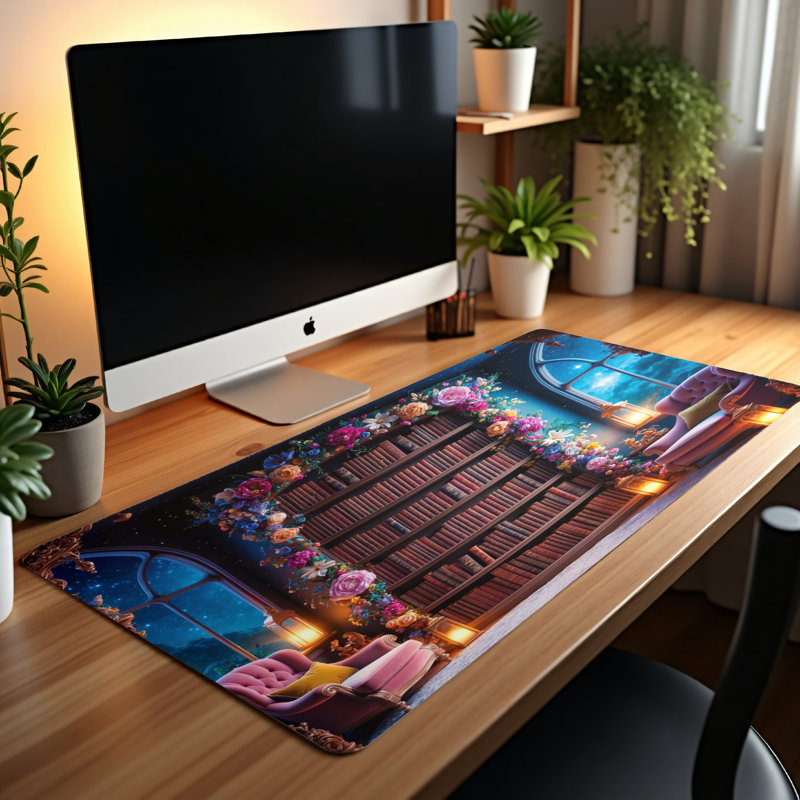 Polyester Desk Pad, 23.6x13.8