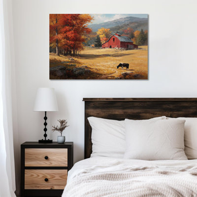 Art mural d'automne, décoration murale photos d'automne, art mural sur toile d'automne, art mural d'automne, art mural nature pour le salon ou la chambre à coucher, peinture murale sur toile prête à être suspendue 20 po x 30 po