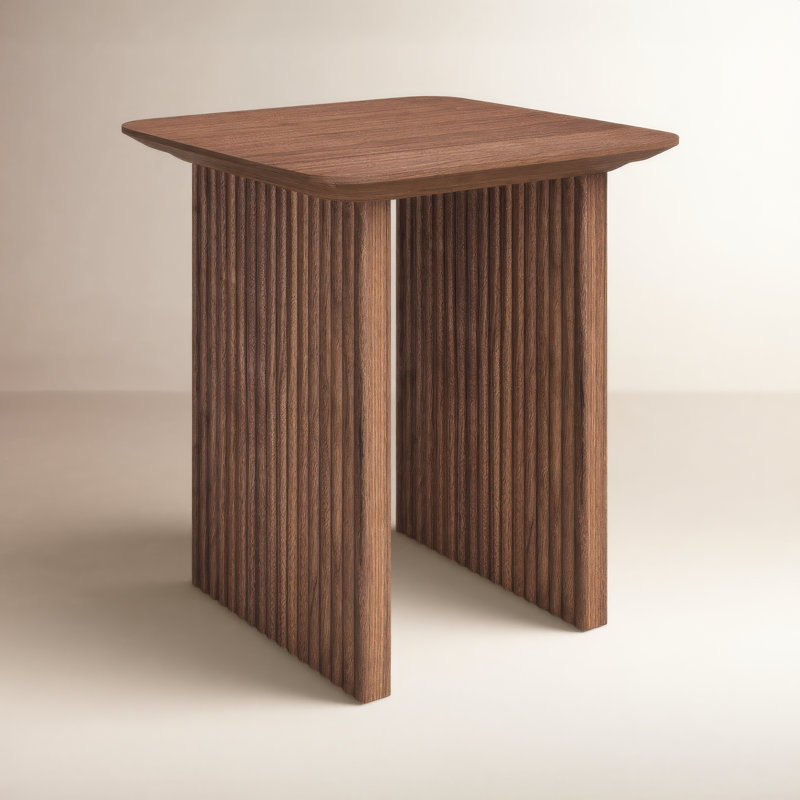 Benson 20" Side Table In Walnut