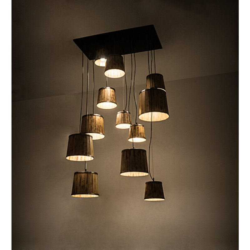 Wine Barrel 12 - Light Pendant