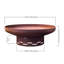 Round Wood Burning Smokeless Fire Pit-1957495202