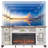 70" Fireplace TV Stand With 36”Silent Electric Fireplace, Farmhouse Entertainment Center For Tvs Up To 80", 2 Drawers TV Console, Tvs Cabinet With Glass Door Cabinet, White-2041184692