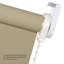 Semi Sheer Daylight Roller Blind with Chrome Eyelet Detail-1207423542-1207423553