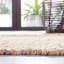 Tapis rayé en jute de coton tissé à la main 0,8 Abbie-J-1017810162