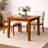 Golden Teak Solid Wood Dining Table