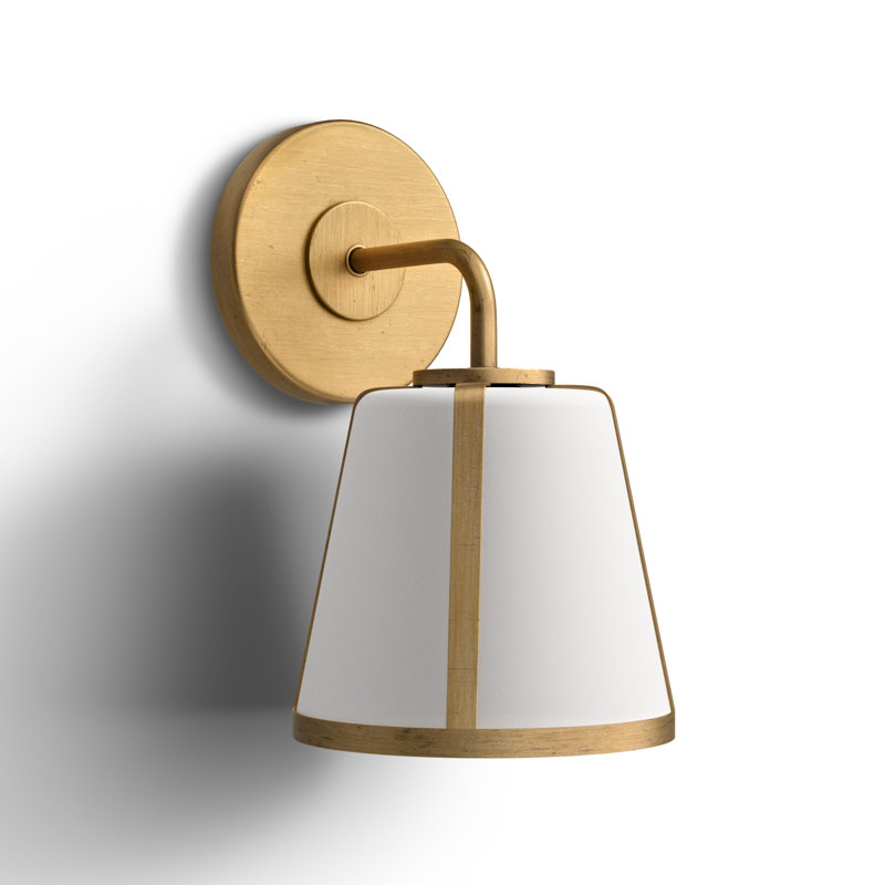 Marietta Armed Sconce, Antique Gold