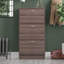 Vida 3 Drawer Flip Down Shoe Storage Free Standing Cabinet For Hallway-122852330-19298154
