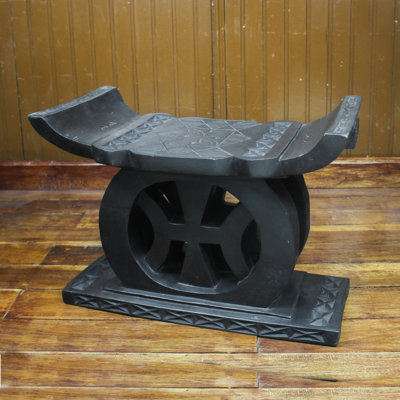 Gautier Solid Wood Accent Stool