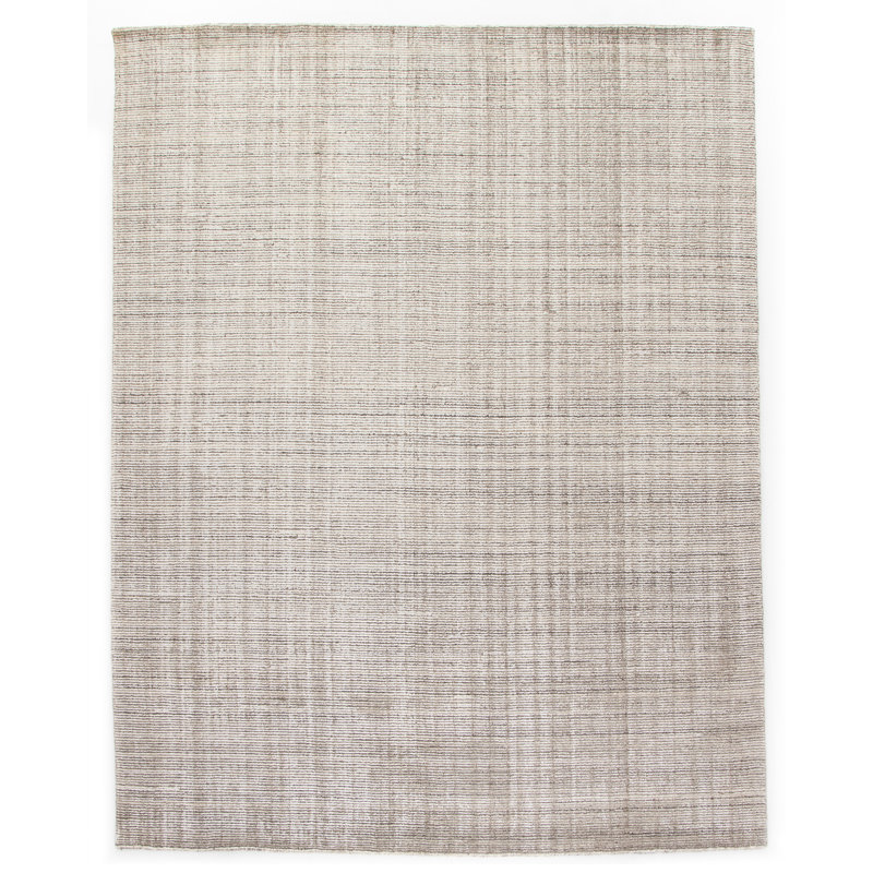 Amaud Area Rug in Brown/Cream, Rectangle 8' x 10', Brown/Cream