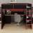 All-in-One Loft Bed with Desk, Lights & Charging Station-1528519278