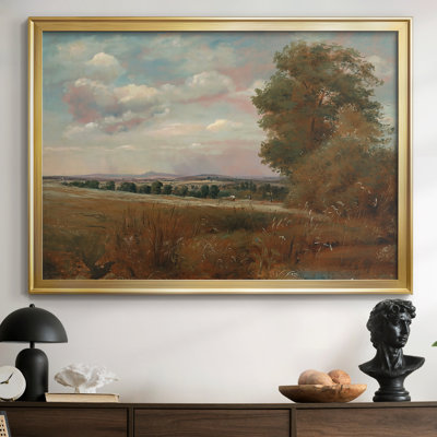 Hampstead Heath, regardant vers Harrow - John Constable - Toile tendue avec châssis, 1821