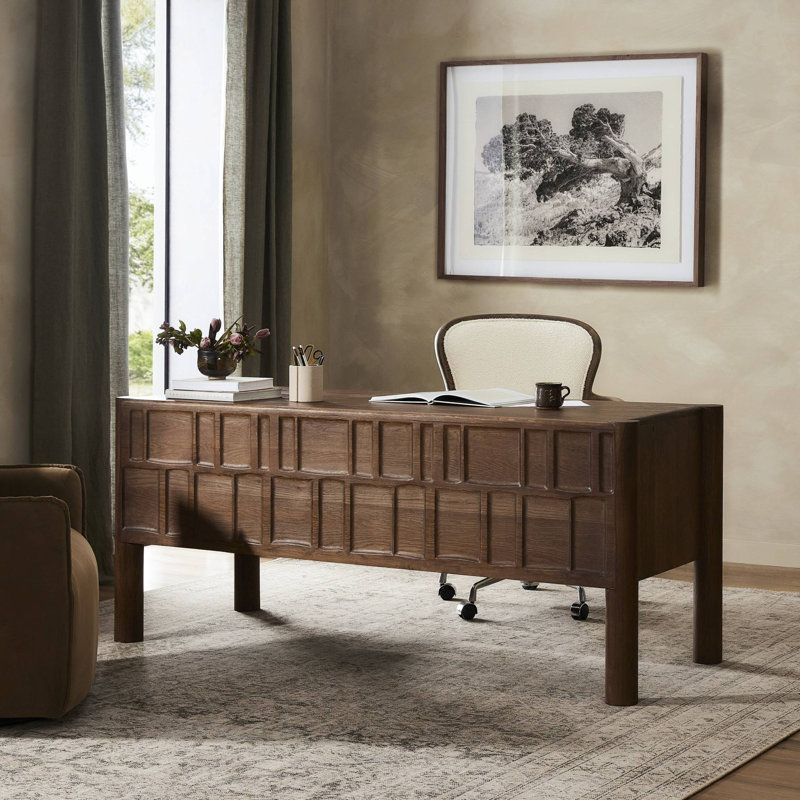 Keishara Desk, Brown