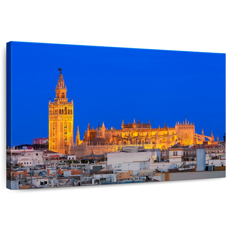 Cathédrale de Séville au crépuscule