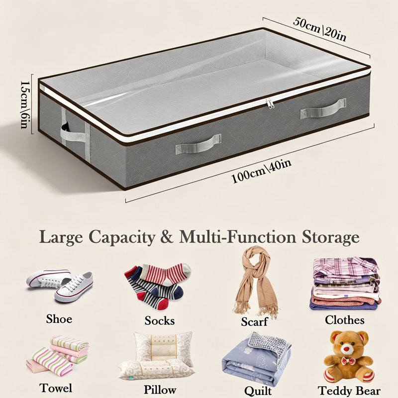 wekli Underbed Storage