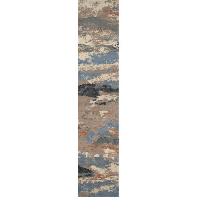 Petra Wool Abstract Area Rug