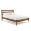 Ashlie Queen Size Solid Wood Bed-351945627