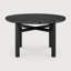 Quatro Outdoor Round Teak Coffee Table-1465277928