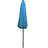 Delaplaine 9' Solid Octagon Market Umbrella with Push-Button Tilt - Turquoise-2009677775