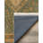 Zyana Collection Digital Print Cotton-Polyester Green Moroccan Rug-1752218557