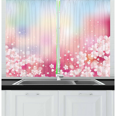 Pointed Kitchen Curtain
