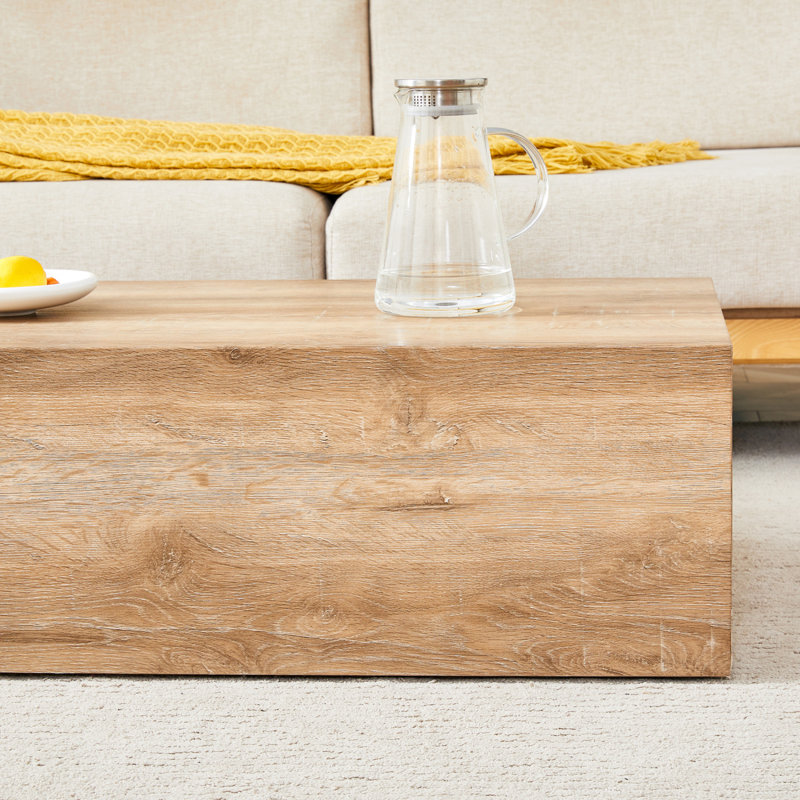 Table basse en bois, Natural