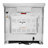 Cosmo 36 in. Nebula Collection 4.4 cu. ft. Gas Range, 5 Burners, Rapid Convection Oven, Cast Iron Grates in Stainless Steel