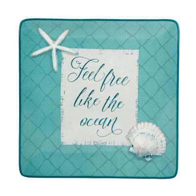 Ocean View Square Platter