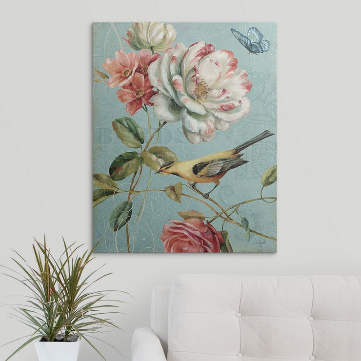 « spring amour i » par lisa audit, impression, H 30 po x l 24 po x P 1,5 po, Toile