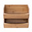 Bamboo Stackable Bin Organizer