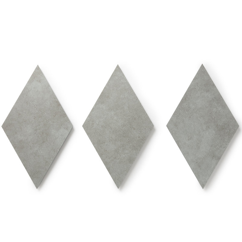 GlueCore Mosaic 28mil x 9.75" W x 17" L Glue Down Vinyl Tile Flooring, Concrete