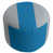 Argent / bleu Maya