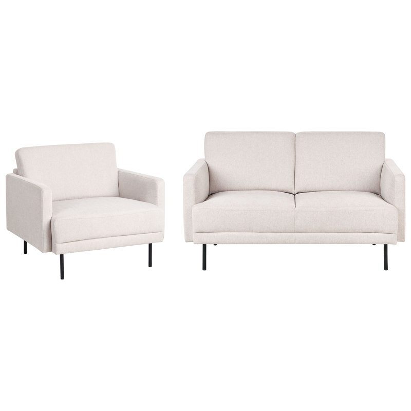 Sulman 2 - Piece Living Room Set, Light Beige