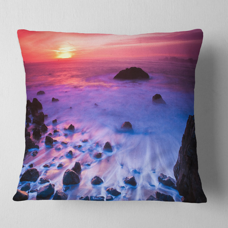 Coussin réversible, Carré 18 po, Throw Pillow