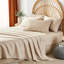 Ensemble d'édredon et de draps 7 pièces Boho Diamond Stripe, doux, léger, respirant et hypoallergénique-111641550-111641549