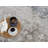 2’ X 3’ Navy And Beige Distressed Vines Scatter Rug