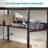 Mishaal L-Shaped Metal Base Computer Desk with Power Outlet-1528874085