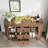 47'' Modern Sideboard Buffet Cabinet With Drawers, Adjustable Shelves, Sliding Doors, And Rounded Edges, Storage Credenza For Kitchen, Dining Room, Living Room-131277450