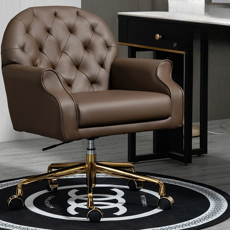 Carraway Genuine Leather Side Chair