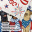 Drapeau pour chien 28 x 40 pouces