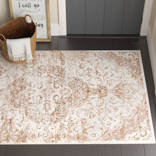 Bungalow Rose Milica Performance Rug & Reviews | Wayfair