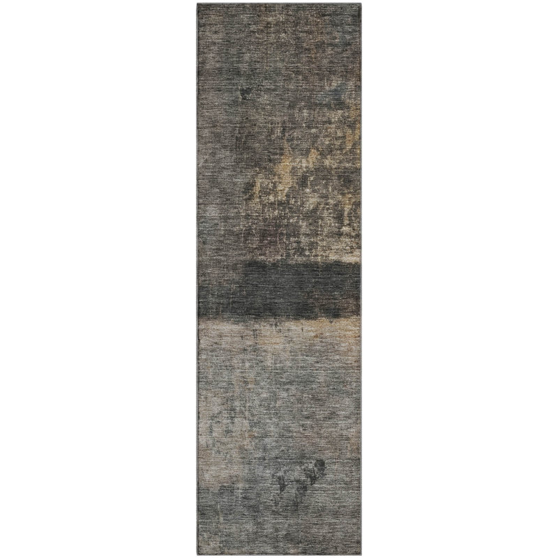 Premium Machine Washable Jessie AMF1208 Abstract Rug, Runner 2'3" x 7'6"
