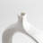  Orlando 11" Modern Cut Out White Ceramic Vase-669796868