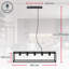 Terhune 5-Light Kitchen Island Linear Pendant