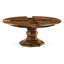 Casually Country Round Solid Wood Dining Table-39742520