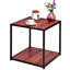Table basse à 4 pieds avec rangement