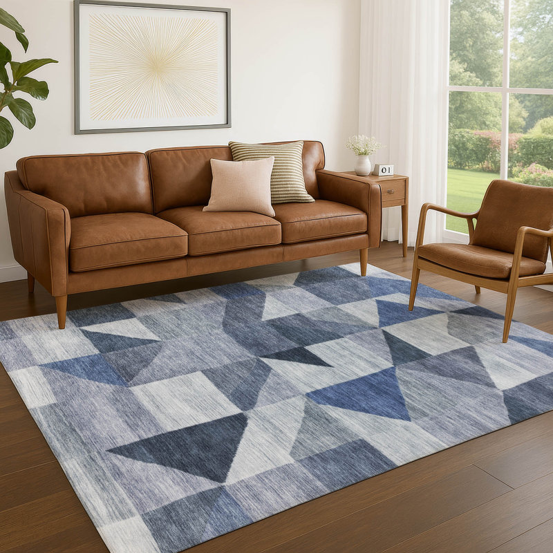 Tapis intérieur / extérieur lavable à la machine Kesler ACN2373, Rectangle 2 pi 6 po x 3 pi 10 po