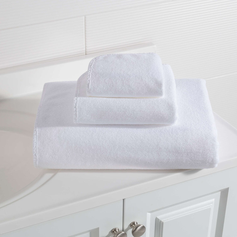 Chelsea 6 Piece 100% Cotton Towel Set - Color options - Bath Hand and Face Towels - Grey