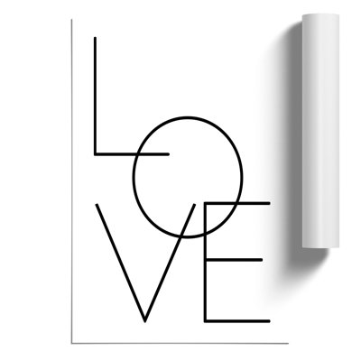 Love - Frameless Print